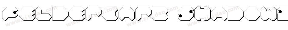 Feldercarb Shadow2字体转换